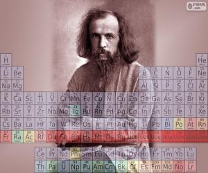 Puzzle Dmitri Mendeleev